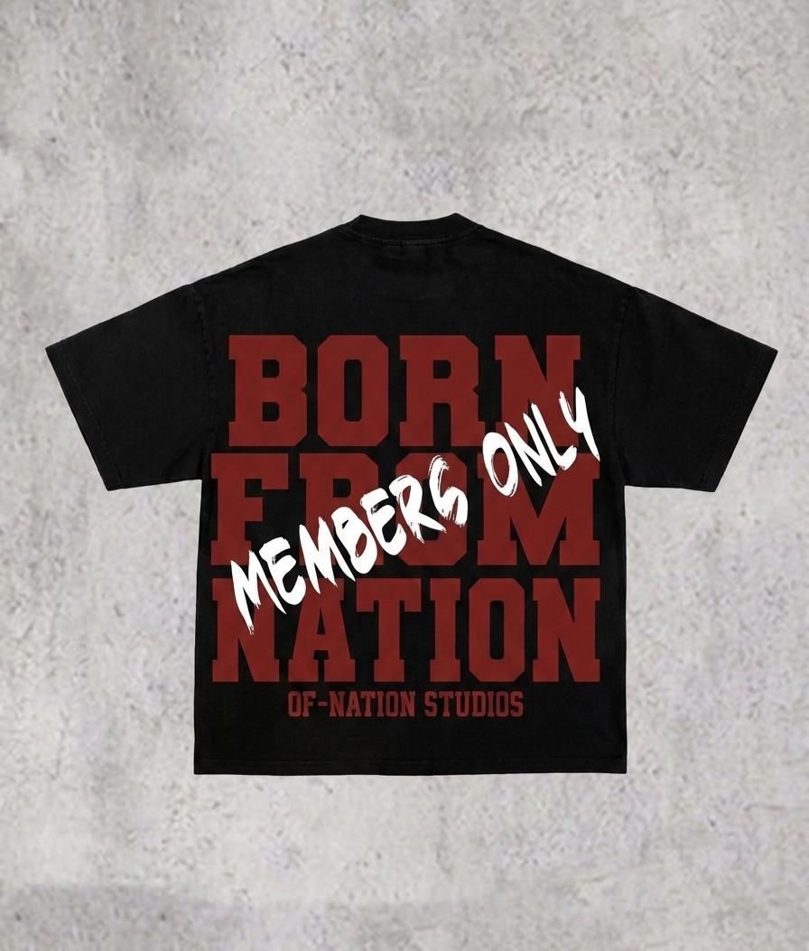 Born From Nation™ Members Only Tee image 2