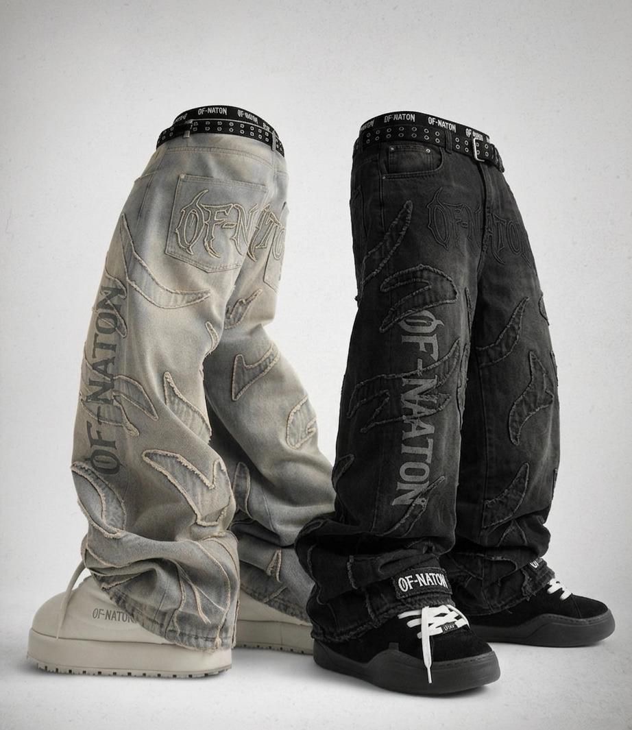 Reconstructed Nation™ Baggy Denim